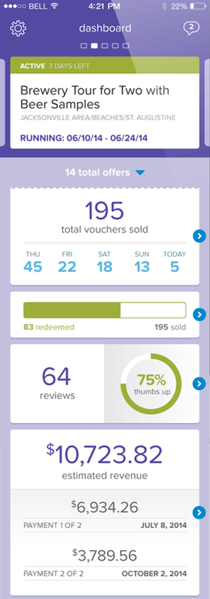 LivingSocial Merchant Center — On iPhone (1)