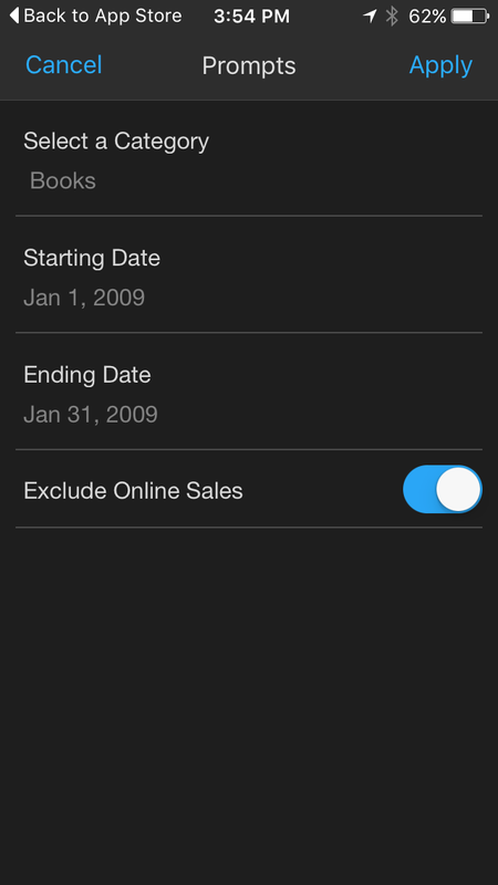 MicroStrategy Visual Insights — On iPhone (2)