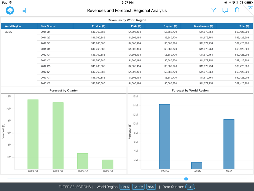 MicroStrategy Visual Insights — On iPad (18)