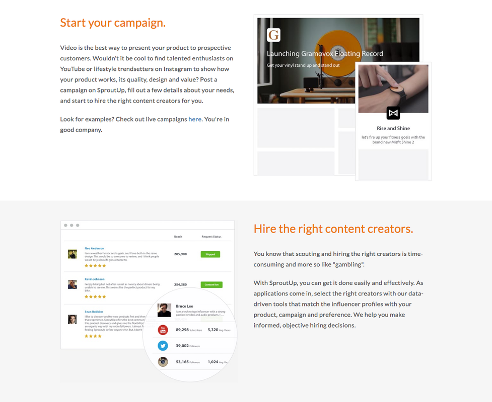 SproutUp — For brands (7)