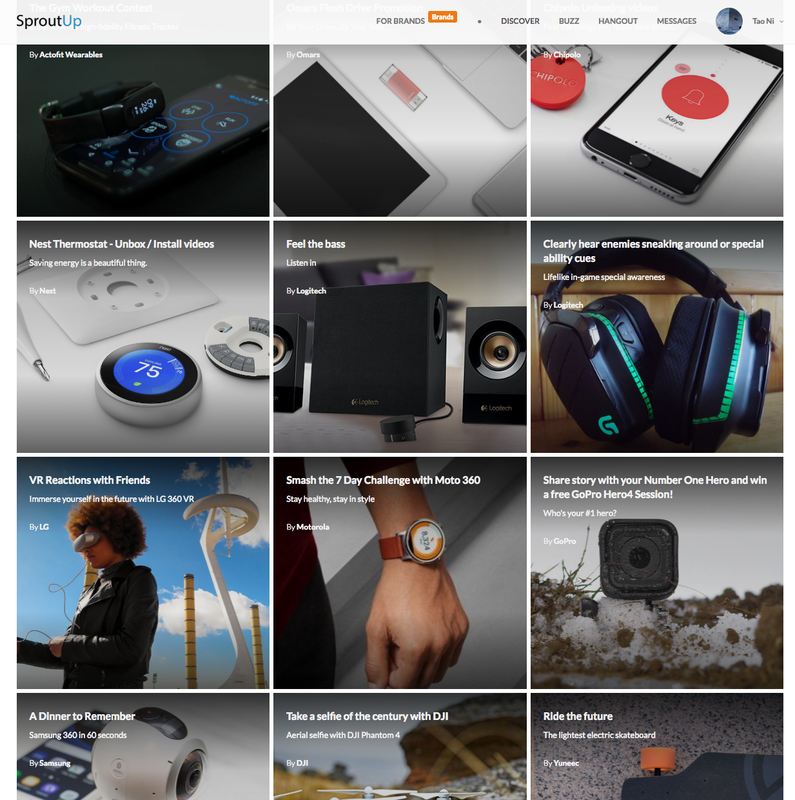 SproutUp — For content creators (6)