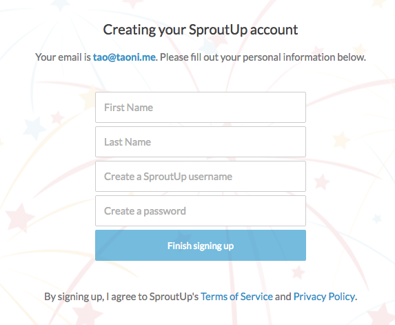 SproutUp — For content creators (4)